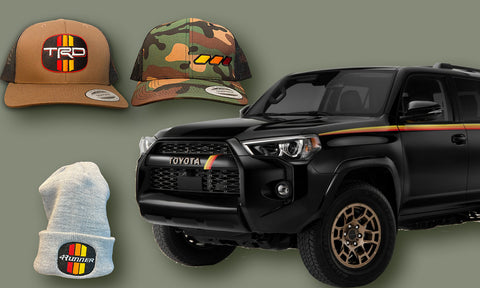 Toyota Heritage Tri-Color Hats